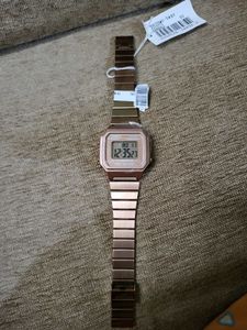 Casio Rose Gold Analog Watch