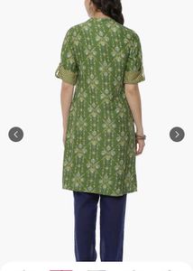 rangriti Green Printed Kurta