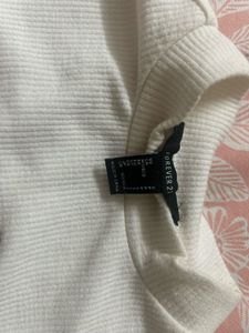 White Long Sleeve Top