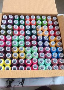Multicolour Polyester Thtead 100 Spools
