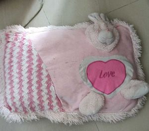 Cute Pink Love Pillow