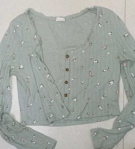 Sweater+crop Top ✨