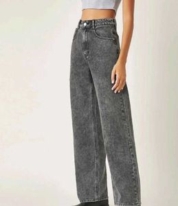 Acid Wash High Waist Jeans