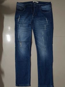 Ripped Blue Jeans