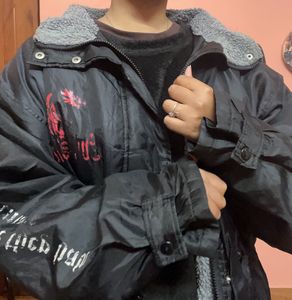 Bumper Offer ‼️black Oversized Anime Jacket!