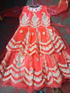 Festive Embroidered Dress