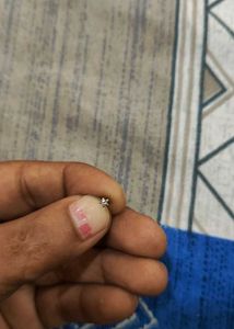 Nose Pin with Floral Design