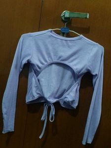 Lavender Long Sleeve Top