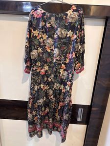 Unique Pattern Pure Crepe Co-ord Set