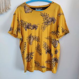 Men's Yellow T Shirt