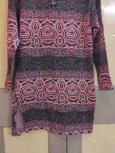 Thick Woolen Kurti For Women