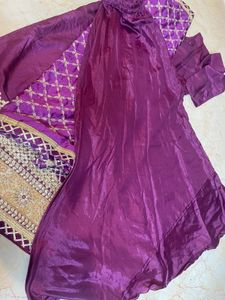 purple dress set