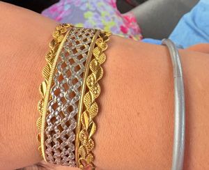 Golden & Silver Coloured Bangle Set