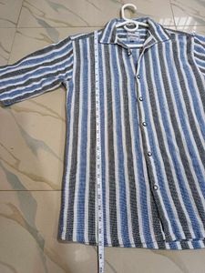 DEFENDER Striped half sleeve Shirt