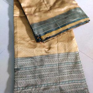 Silk Saree With Blouse Piece