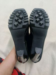 Front Square Platform Heels