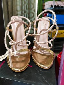 Rose Gold Pencil Heels