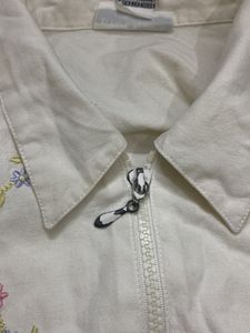 Floral Embroidered Jacket
