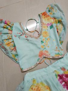 Floral Lehenga Choli Set
