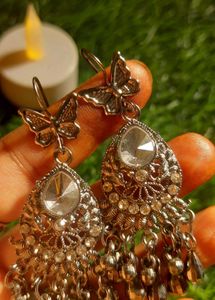 Silver Oxidized Earrings🖤