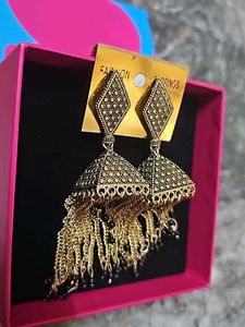 Statement Jhumka Earrings