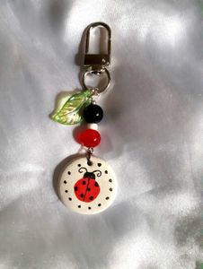 Ladybug Keychain or bag charm