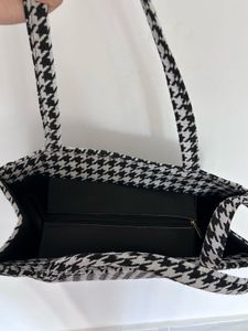 Houndstooth Tote Bag