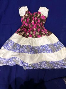 Cute Floral Girls Dress