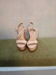 Nude Platform Heels