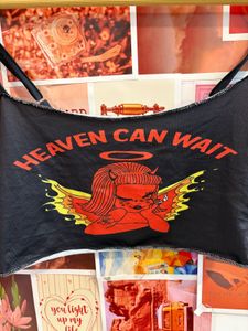 Devil Angel Cropped Top