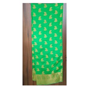 Green Banarasi Silk Saree