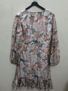 Floral Print Mini Dress