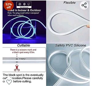 Neon Led Warm White Colour 1mtr