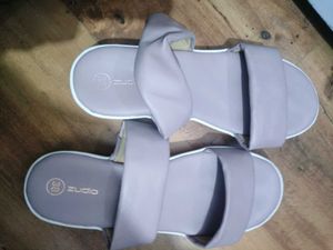 Zudio Lilac Slides - Size 38