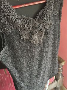 Women Party Black Top