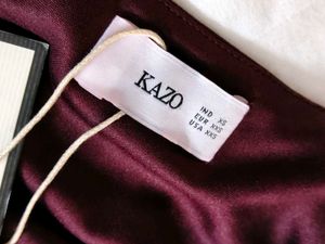 Kazo One Shoulder Embellished Drape Maxi Dress