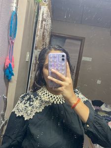 Designer Black Top