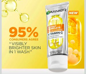 Garnier Bright Complete Vitamin C Serum Cleanser
