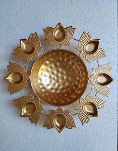 Diya Thali For Diwali And Decoration