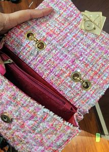 Pink Sturdy Sling Bag