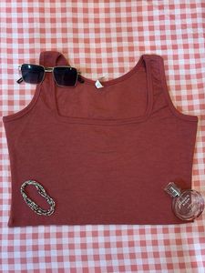 Dusky Pink Crop Top 🎀