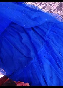 Blue gown for women and girls