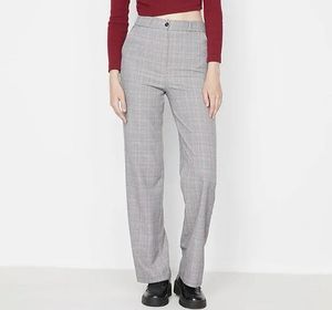 Trendyol Checked Plaid Trousers