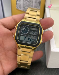 Casio A168 Gold Digital Watch