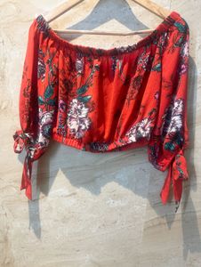 Floral Off-Shoulder Top
