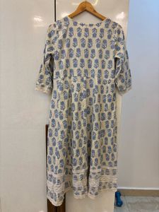 Floral Print Kurta
