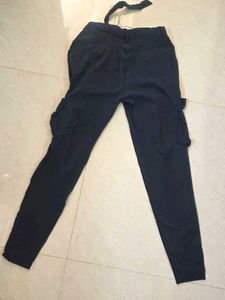 Navy Cargo Pants