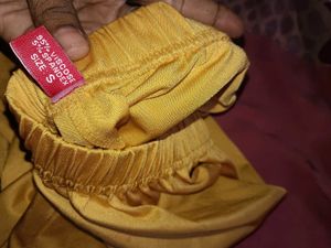 Gold Shimmer  Leggings Ankle