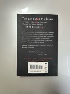 13 Reasons Why Novel. Book by Jay Asher