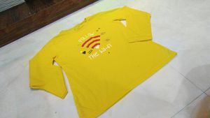 Yellow Full Sleeve Top